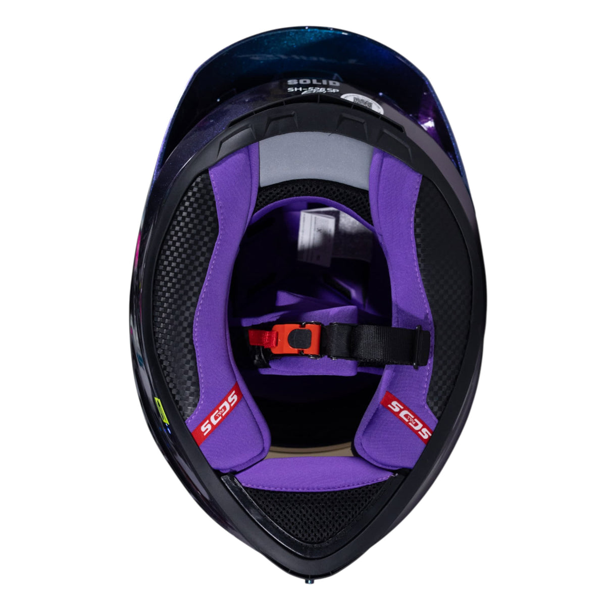 Casco moto shaft 526sp evo solid camaleon az integral