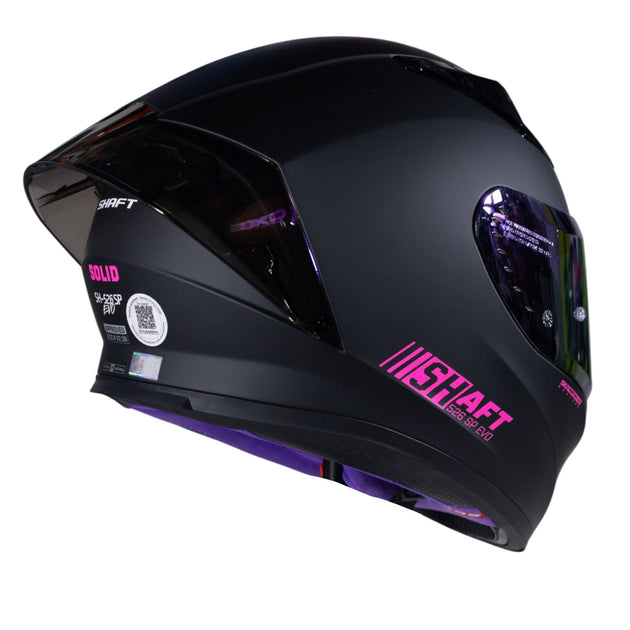Casco moto shaft 526sp evo solid n.m fc integral