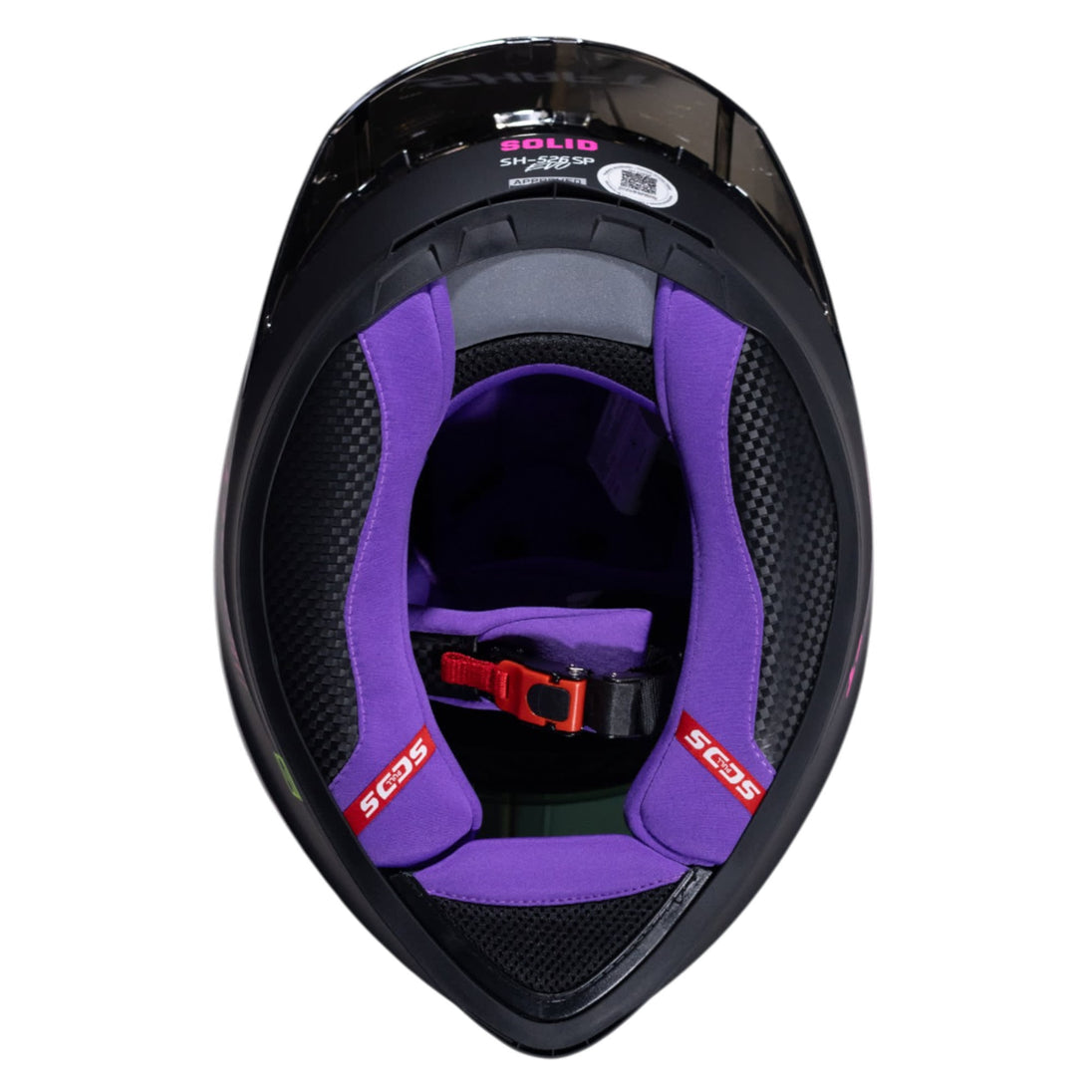 Casco moto shaft 526sp evo solid n.m fc integral