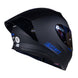 Casco moto shaft 526sp evo solid n.m az integral