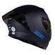 Casco moto shaft 526sp evo solid n.m az sl integral