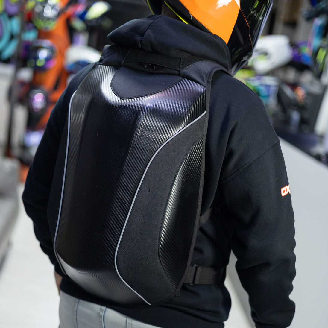 MOCHILA PARA MOTO JIASPEED EG1906 SEMI RIGIDA