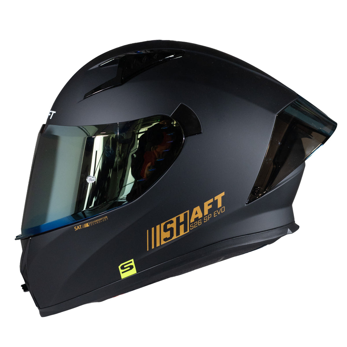 Casco moto shaft 526sp evo solid n.m do integral