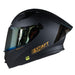 Casco moto shaft 526sp evo solid n.m do integral