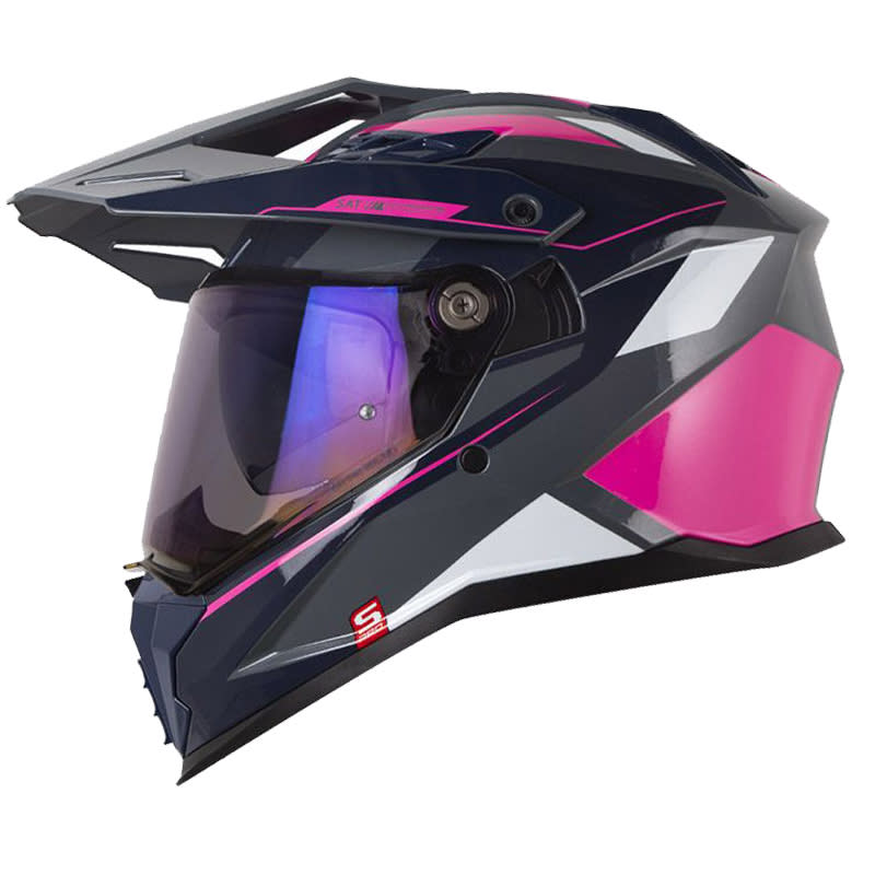 Casco moto shaft pro mx400dv frontier gr.b fc multiproposito