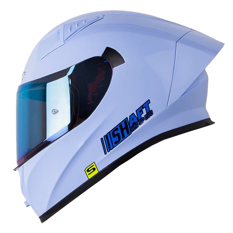 Casco moto shaft 526sp evo solid az.b az