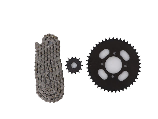KIT TRANSMISION SUZUKI EN 125/GS-125 (14/45) (428H-120) CENTRO CATALINA 58MM/PERNO CATALINA 8.5MM/CANTIDAD PERNO CATALINA 4/DISTANCIA PERNO-PERNO CATALINA 55MM/ESTRIA INTERNA / SUZUKI