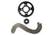 KIT TRANSMISION HONDA CBF-150 INVICTA/NEW/GL-150 (428HX132L)(43T-15T) DIENTES CATALINA C43/DIENTES PIÃON P15/PASO CADENA 428H/ESLABONES 132L/CENTRO CATALINA 58MM/PERNOS CATALINA 58MM/PERNOS CATALINA 10.5MM/CANTIDAD PERNOS CATALINA 4/DISTANCIA PERNO / HON