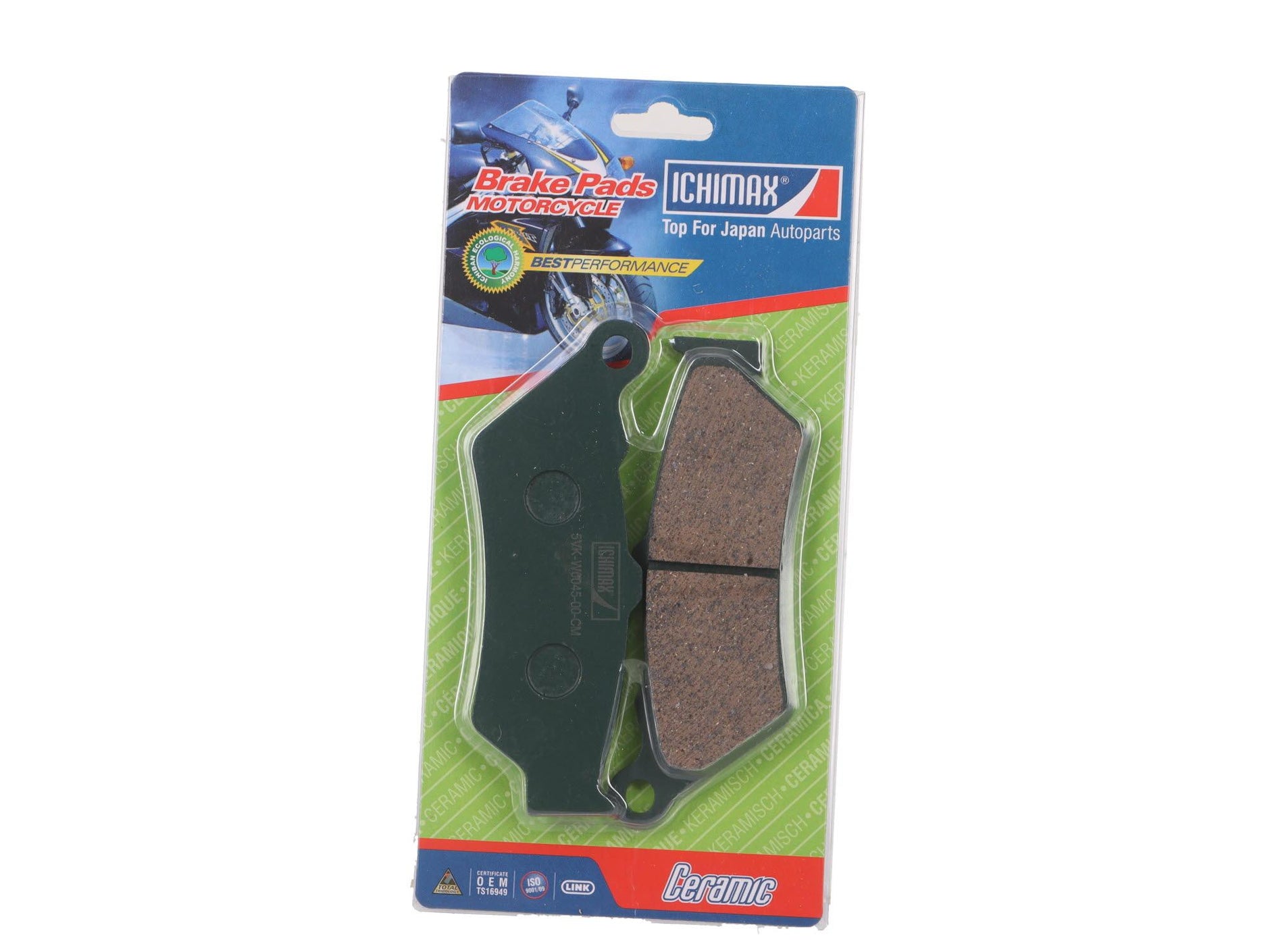 PASTILLA CERAMICA DEL YAMAHA XT 660/CB 500/BMW F650/TRA BMW R1200 GS / YAMAHA MOTOS