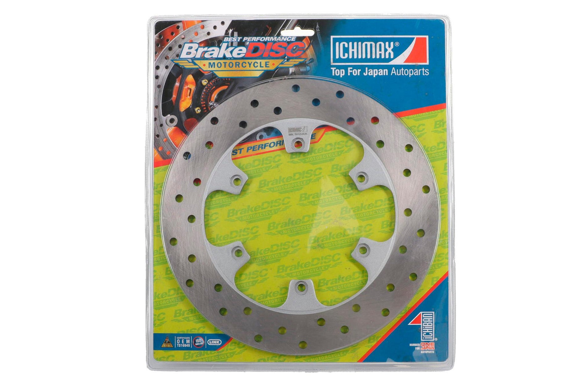 DISCO FRENO TRAS BAJAJ PULSAR-150 / PULSAR-160 / PULSAR-180  / BENELLI TNT-150  / BENELLI TNT-250  / BENELLI TNT-300 /BENELLI LEONCINO-250 / UNIVERSAL
