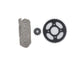 KIT TRANSMISION CHINA (14/43) (428H-120) PERNO CATALINA 10.5MM/CANTIDAD PERNOS CATALINA 4/DISTANCIA PERNO-PERNO CATALINA 63.5MM/ESTRIA INTERNA PIÃON 18.25MM/ / MOTO CHINA