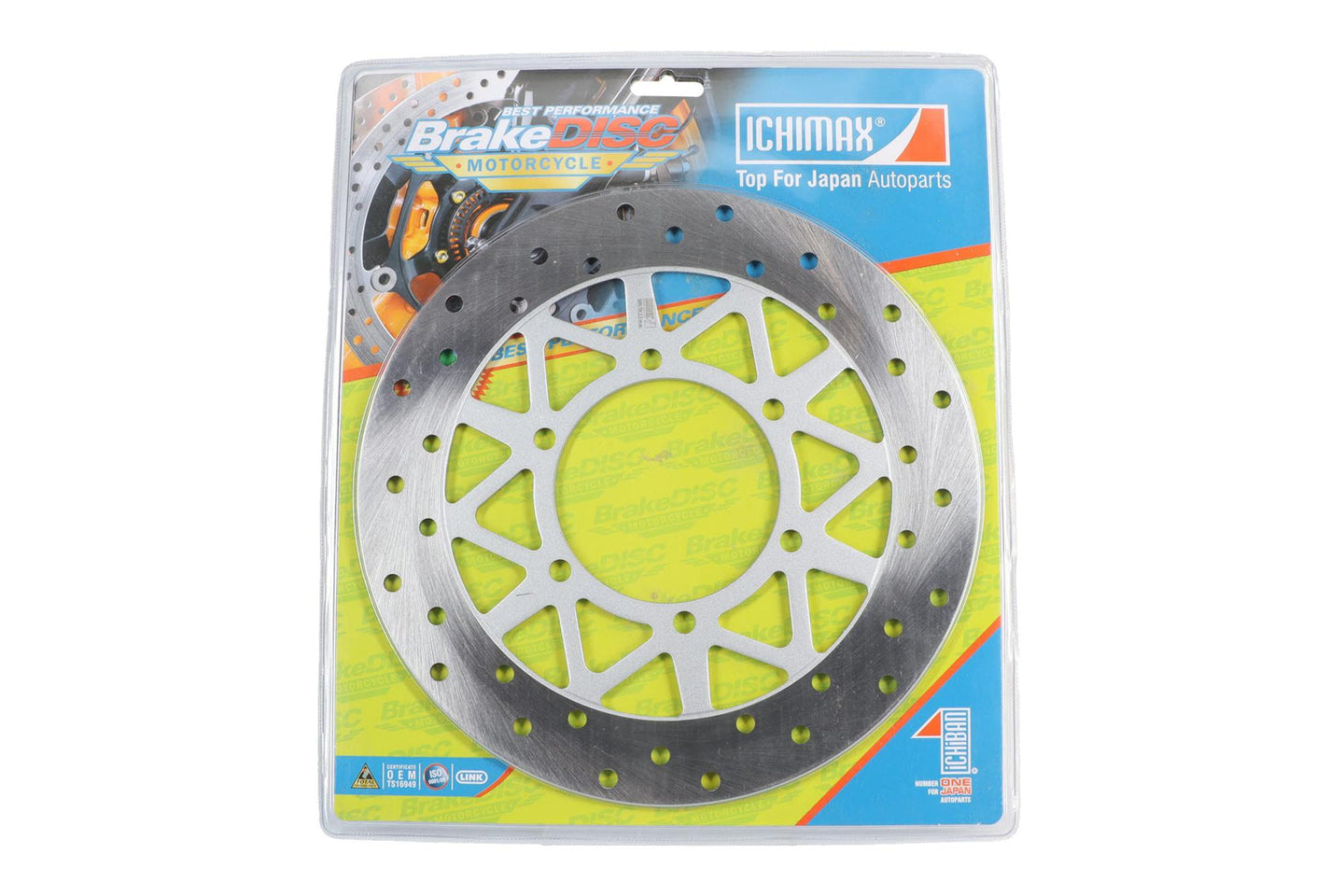 DISCO FRENO DEL YAMAHA YBR-125 (6 PERNOS) / UNIVERSAL