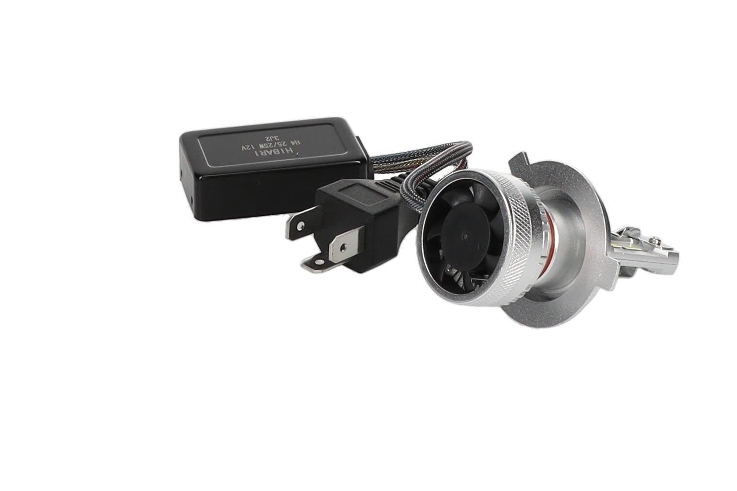 AMPOLLETA H4 FARO DELANTERO AUTO/MOTO LED ECONOMICO X2 / UNIVERSAL