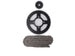 KIT TRANSMISION YAMAHA XTZ 125 4 HUECOS (16T+47T) (428HX132) / UNIVERSAL