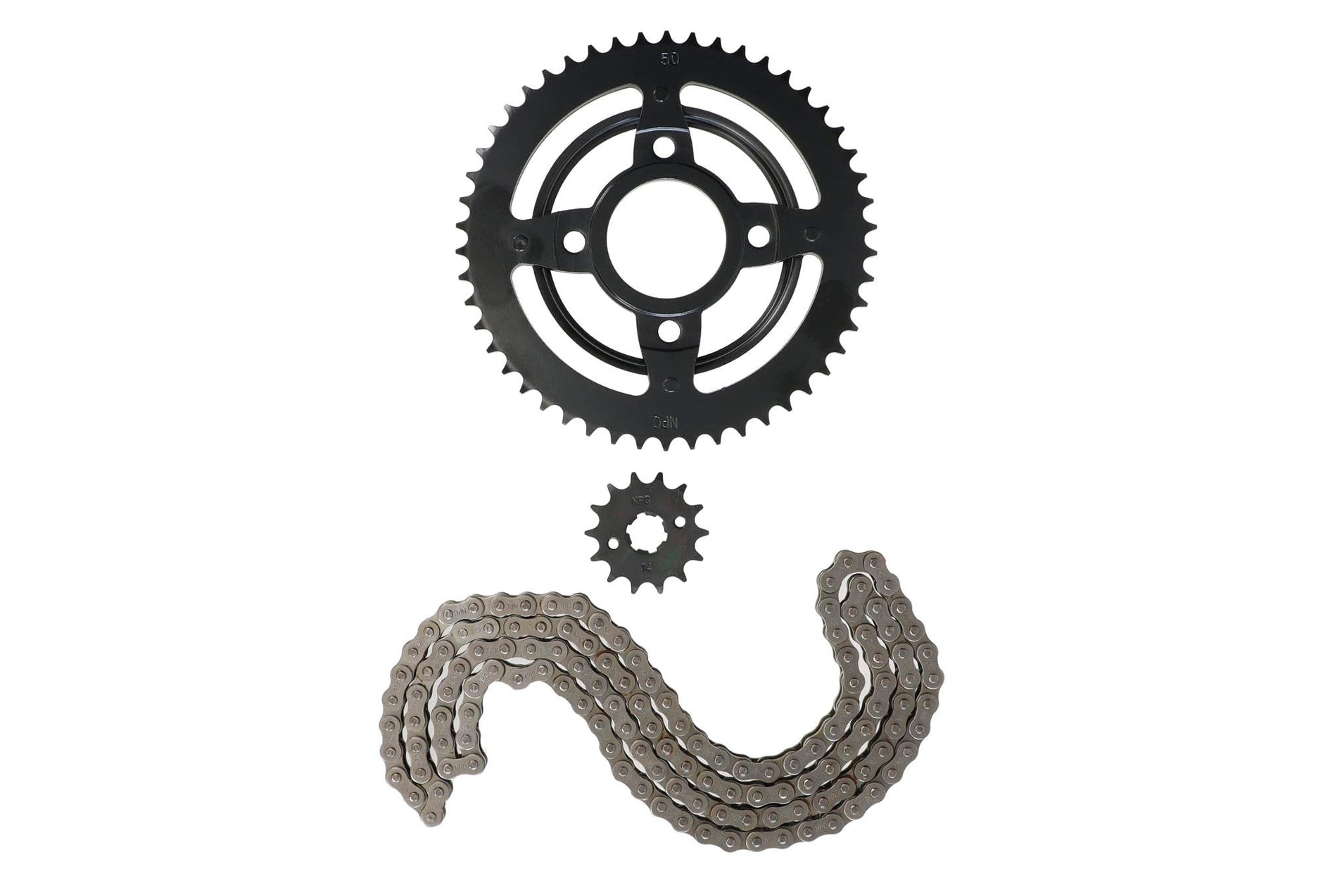 KIT TRANSMISION HONDA XL 125/XLR-185S (14/50) (428H-132) / HONDA