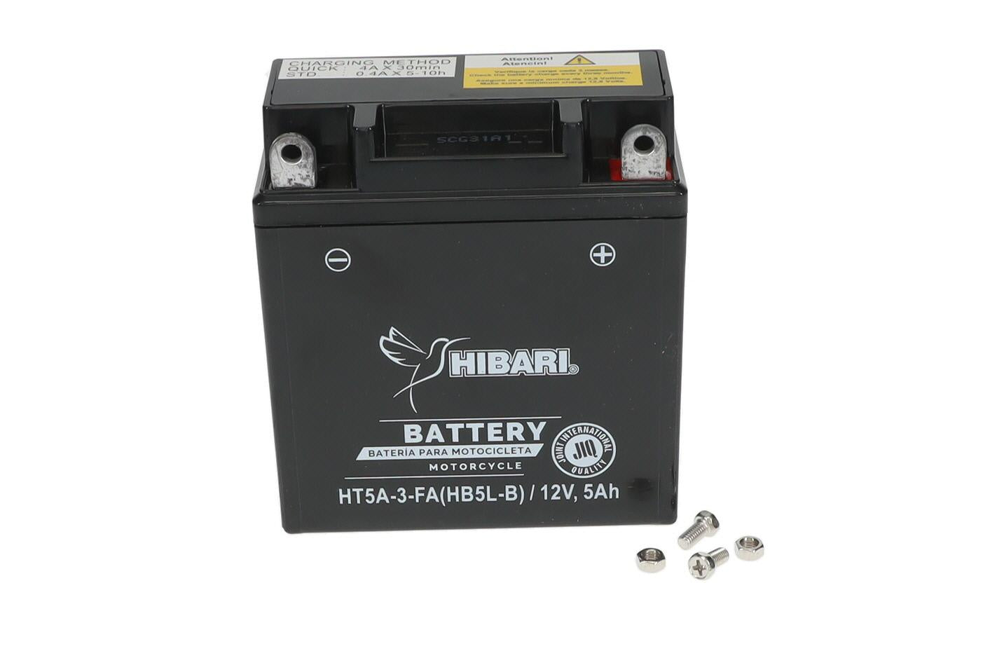 BATERIA ACTIVADA HT5AL-BS SUZUKI GIXXER 150/GSX 150/YAMAHA FZ16/FZN 250/FZ25/R 15 V3/FAZER 150/ BAJAJ PULSAR 160 NS FI / UNIVERSAL