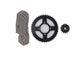 KIT TRANSMISION YAMAHA XTZ 125 4 HUECOS (16T+47T) (428HX132) / UNIVERSAL