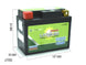 BATERIA LITIO (GTX9A-BS/YTZ7S/HT9A-4-FA) / UNIVERSAL