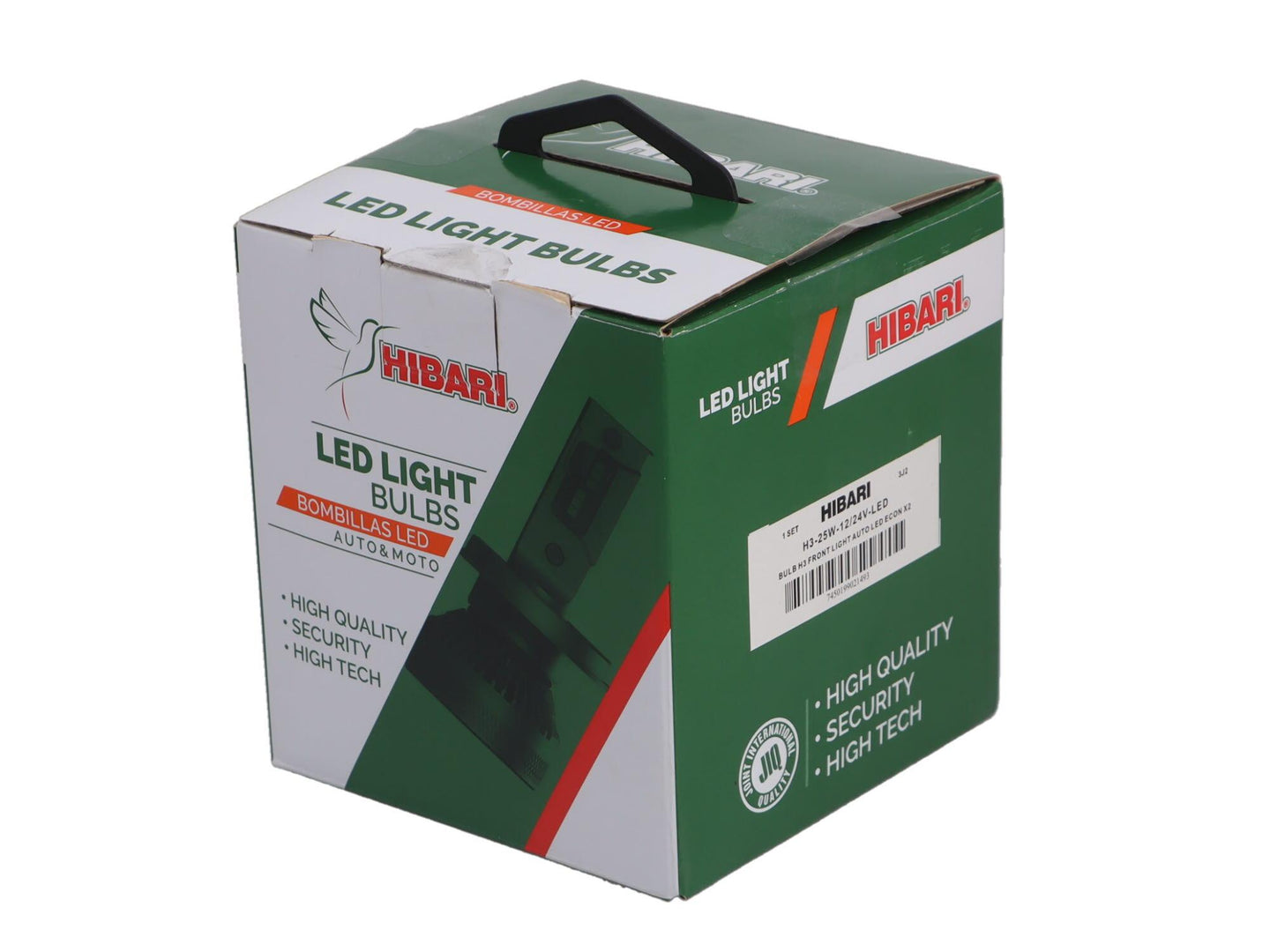 AMPOLLETA H3 FARO DELANTERO AUTO LED ECONOMICO X2 / UNIVERSAL