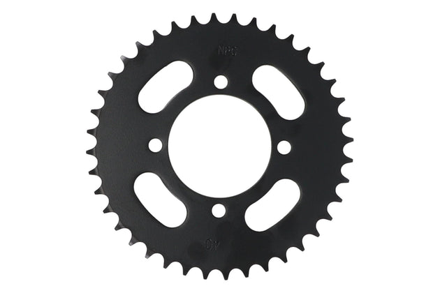 KIT TRANSMISION CHINA EVO R3 125 / LONCIN (14/40) (428H-120) CENTRO CATALINA 64MM/PERNOS CATALINA 8.5MM/CANTIDAD PERNOS CATALINA 4/DISTANCIA PERNO-PERNO CATALINA 57MM/ESTRIA INTERNA / UNIVERSAL