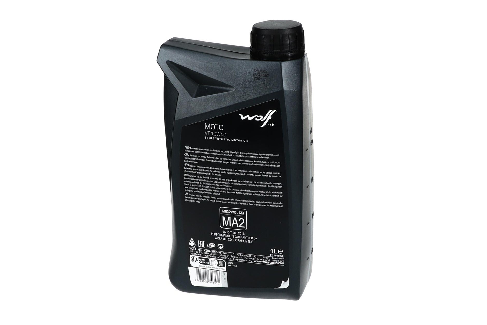 ACEITE MOTO 4T 10W40 1L SEMISINTETICO / UNIVERSAL