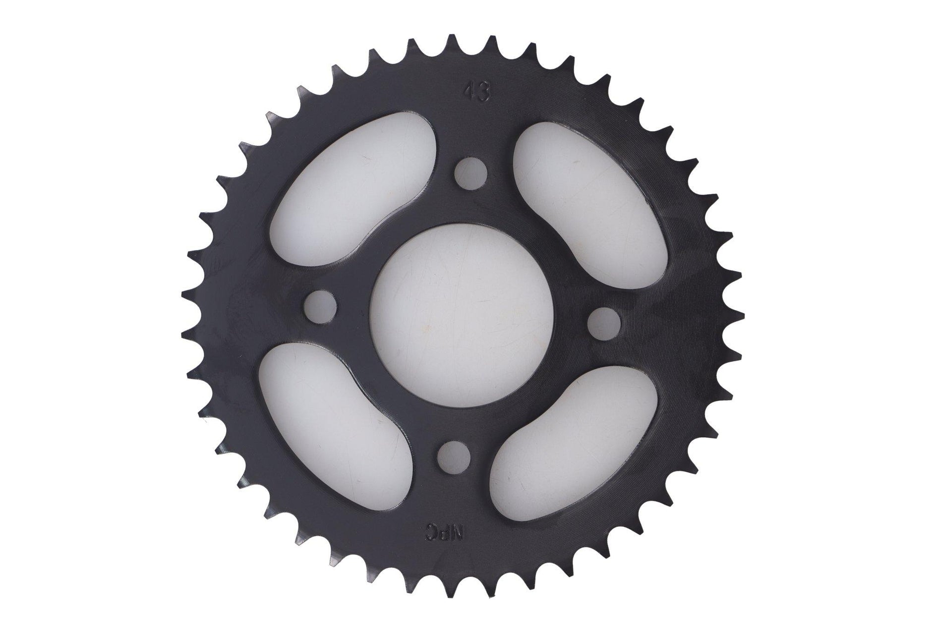 KIT TRANSMISION KINLON JL125 (15/43) (428H-132) CENTRO CATALINA 58MM/PERNOS CATALINA 10.5MM/CANTIDAD PERNOS CATALINA 4/DISTANCIA PERNO-PERNO CATALINA 64MM/ESTRIA INTERNA / MOTO CHINA