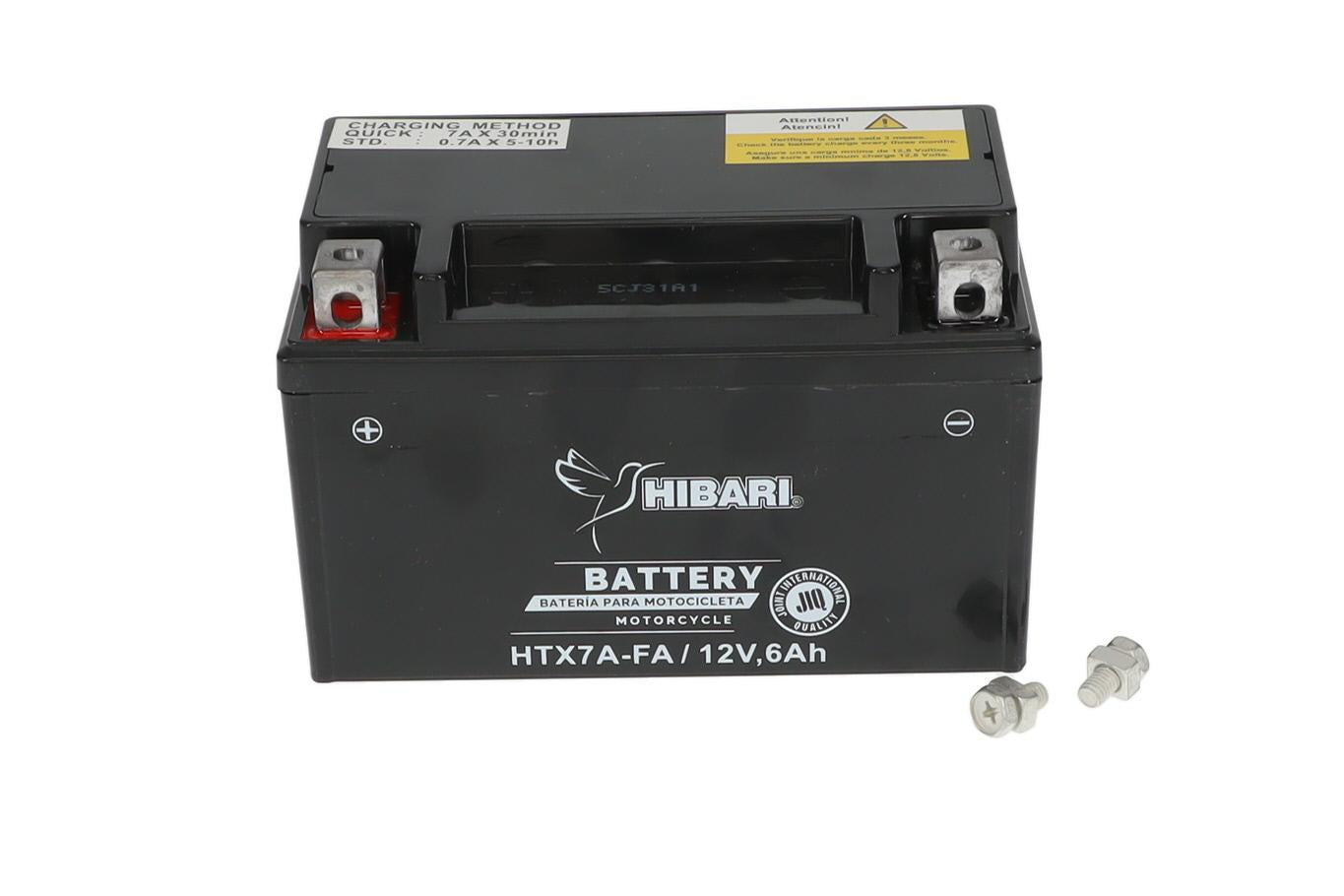 BATERIA ACTIVADA YTX7A-BS  BENELLI 150I/180S / KAWASAKI NINJA 250 / UNIVERSAL