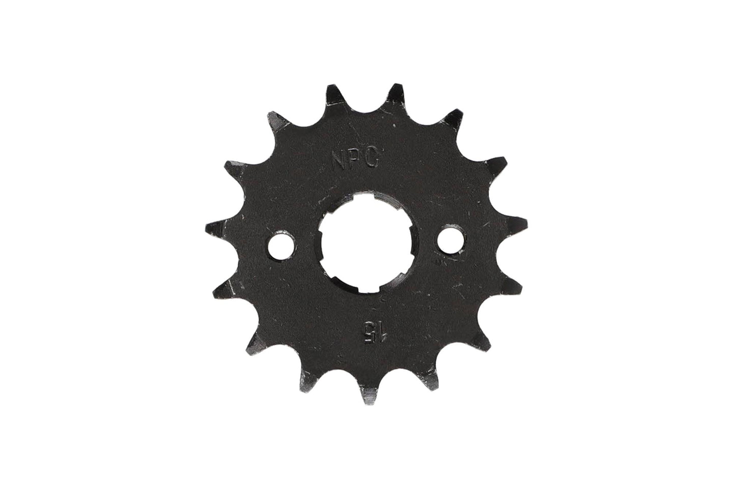 KIT TRANSMISION KINLON JL-125-7 // EUROMOT HJ125-7 (15/38) (428H-120) CENTRO CATALINA 58MM/PERNOS CATALINA 8.5MM/ CANTIDAD PERNOS CATALINA 4/DISTANCIA PERNO-PERNO CATALINA 55MM / UNIVERSAL