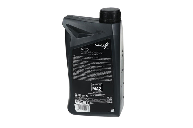 ACEITE MOTO 4T 10W50 RACING 1L ESTER SINTETICO / UNIVERSAL