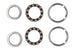 CUNAS DIRECC. HONDA XR 125L/150L/190L/XLR 125/NXR 125/XRE 190/300/XR 200/250 / HONDA