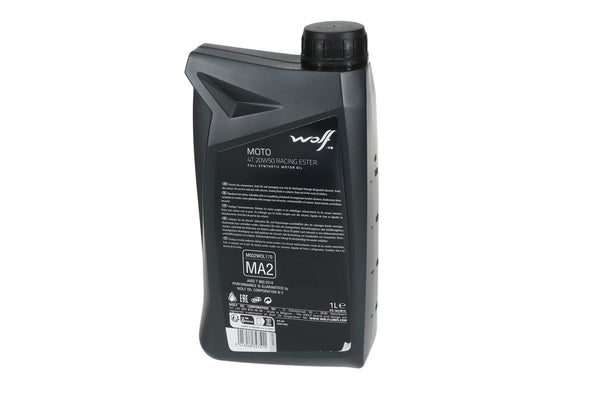 ACEITE MOTO 4T 20W50 ESTER 1L SINTETICO / UNIVERSAL