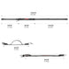 Amarra para carga y equipaje Rhinowalk MTR005 hasta 300kg touring