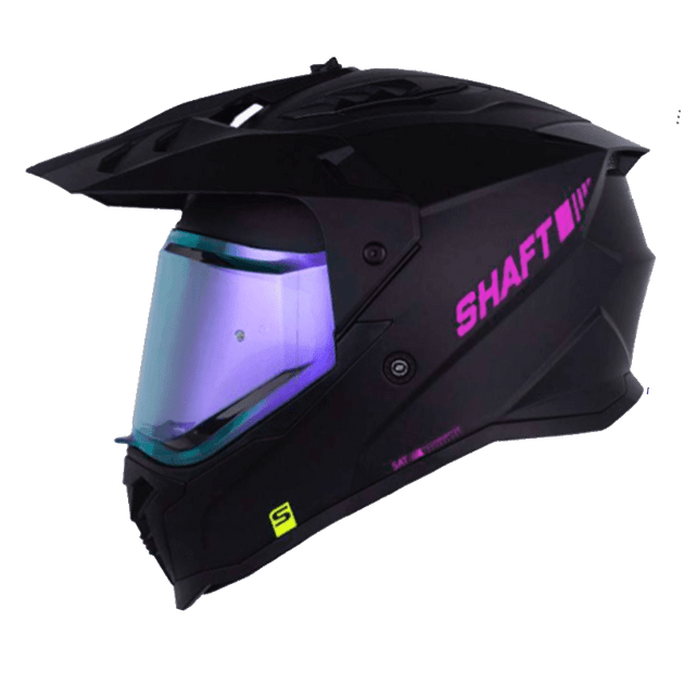Casco moto shaft mx-360 solid n.m fc multipropósito