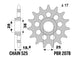 PINON 17T BMW F 700GS/F 750/850GS/ADVENTURE/F 900R/XR (13-20) / BMW