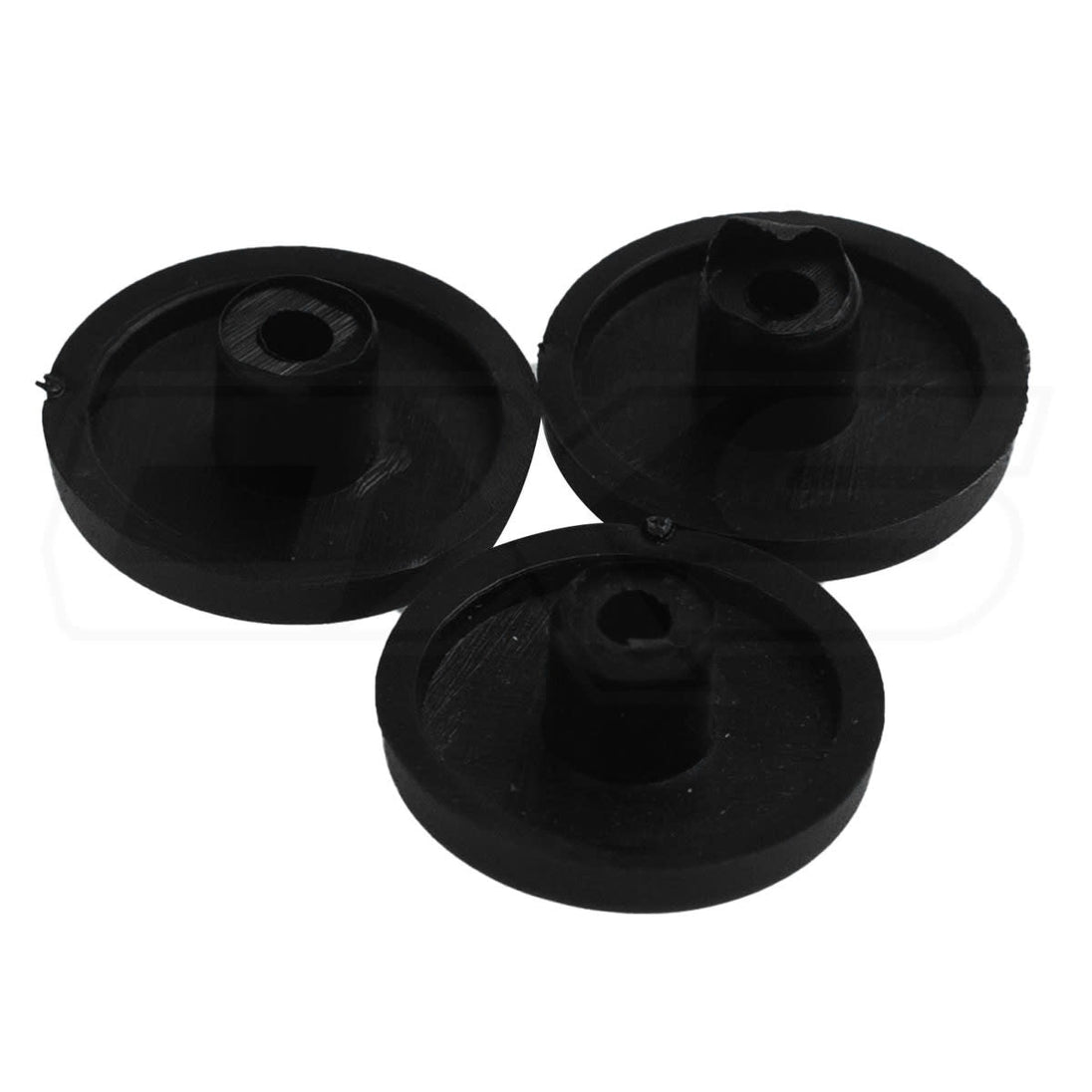 Set de 3x tapas de goma para cambio visera casco 726x