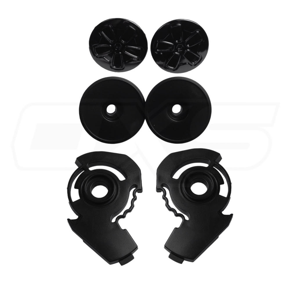 Set sistema de fijación para casco moto faseed fs909