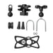 Soporte para celular moto moxi con carga inalambrica y usb base para espejos o tornillos