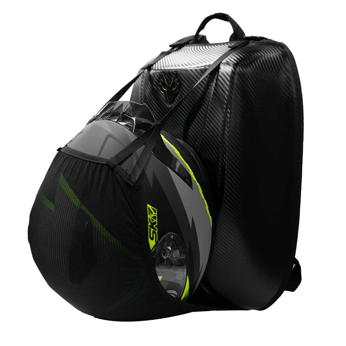 Mochila para moto jiaspeed b22 semi rigida