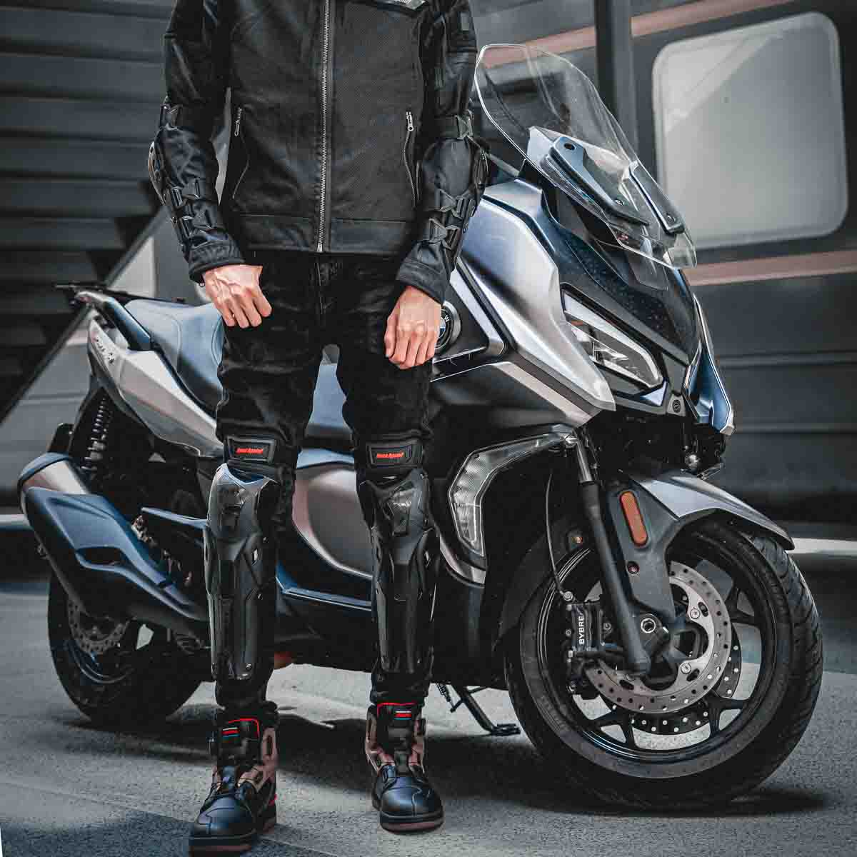 SET DE RODILLERAS Y CODERAS PARA MOTO ONES AGAIN KP10EP10