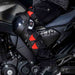 Rodilleras articuladas para moto ones again kp03 led phantom