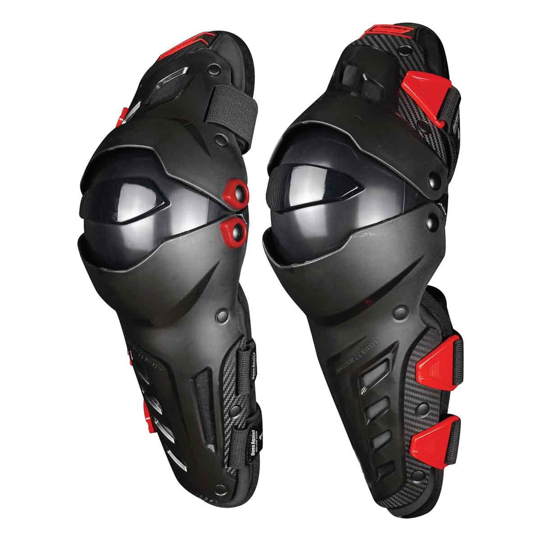 Rodilleras articuladas para moto ones again kp03 led phantom