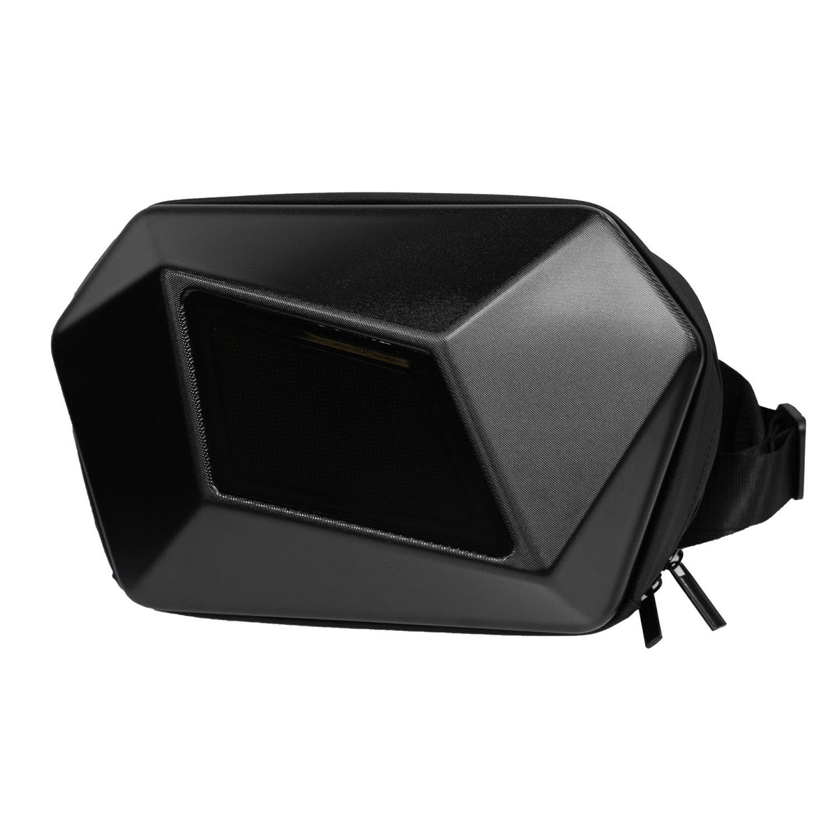 BOLSO CRUZADO BANANO PARA MOTO KNIGT PANTALLA LED DINÁMICA RIGIDO