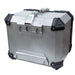 Maleta moto top case 4rs e702 45 litros aluminio silver desmontable