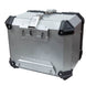 Maleta moto top case 4rs e702 45 litros aluminio silver desmontable