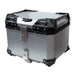 Maleta moto top case 4rs e702 45 litros aluminio silver desmontable