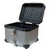 Maleta moto top case 4rs e702 45 litros aluminio silver desmontable