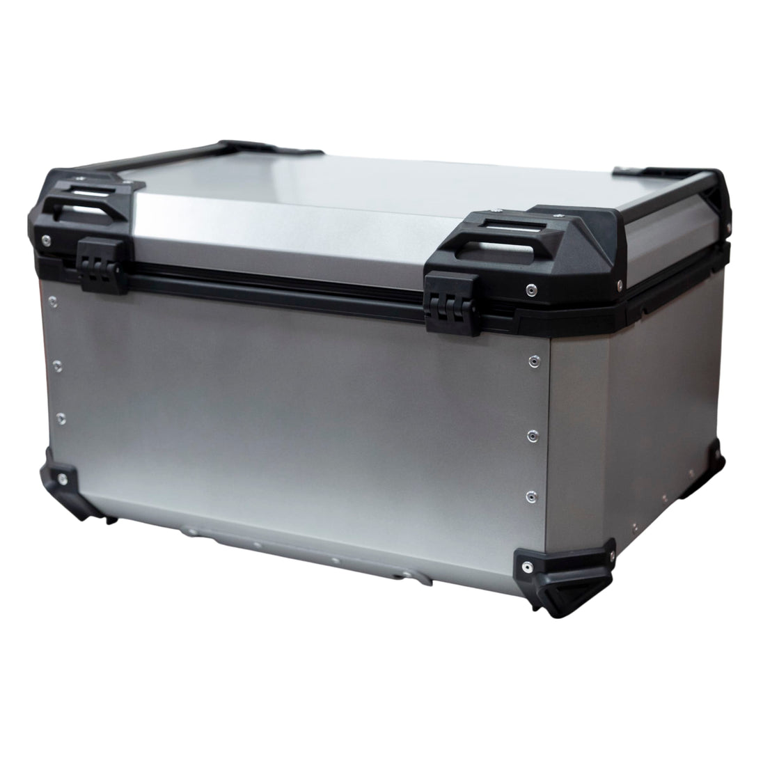 Maleta moto top case 4rs e705 65 litros silver aluminio desmontable