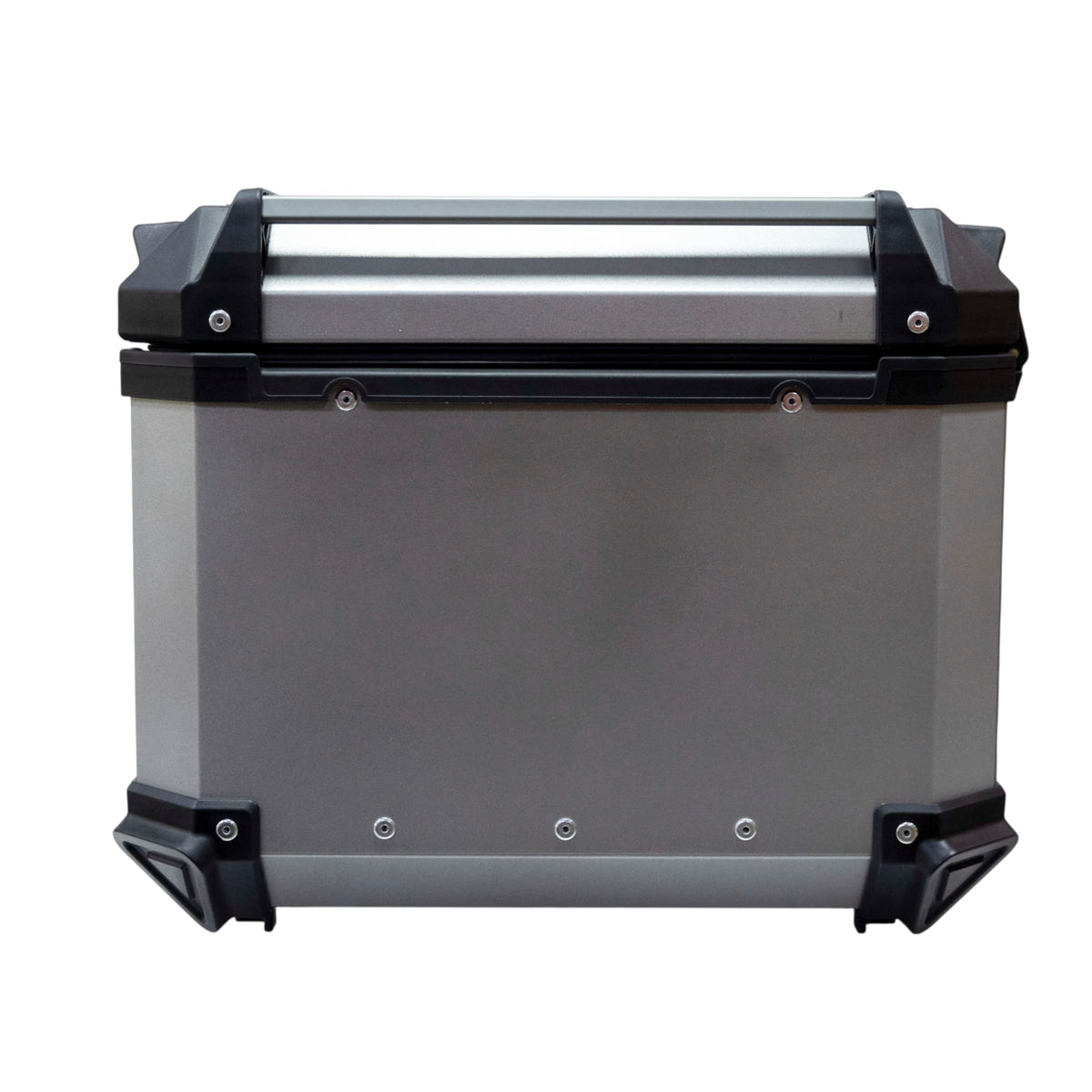 Maleta moto top case 4rs e705 65 litros silver aluminio desmontable