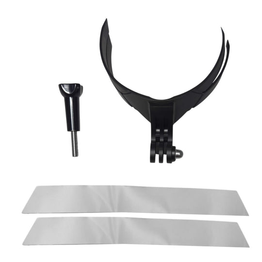 Set de accesorios para camaras de acción adhesivo barbilla casco moto XSF-150A