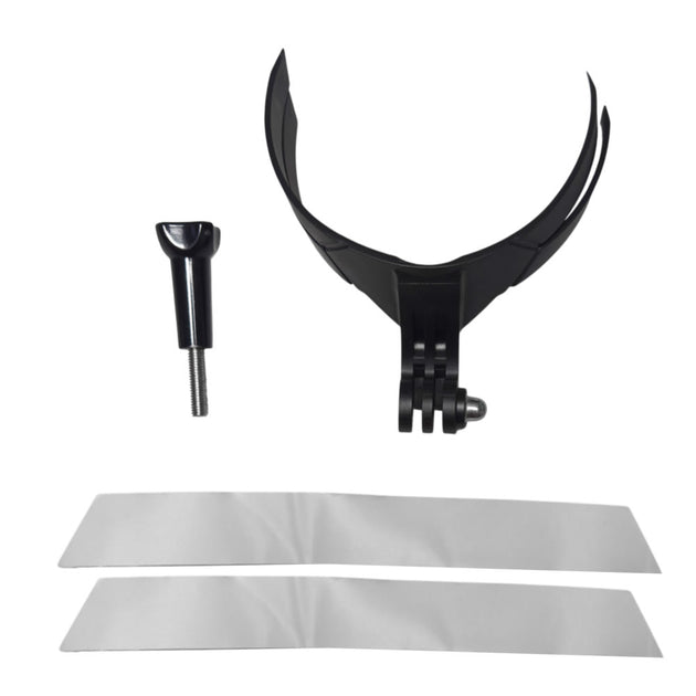 Set de accesorios para camaras de acción adhesivo barbilla casco moto XSF-150A